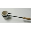 CRUCIBLE HOLDER WITH WOODEN HANDLE